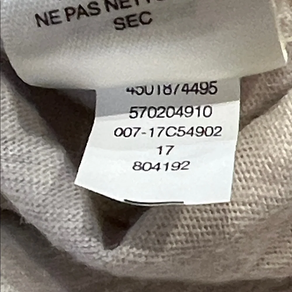 Chico's Shimmery Champagne Gold Short Sleeve High-Low Top Chico’s 3 (US size 16) - Picture 7 of 10